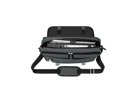 WEDO Sacoche pour notebook Messenger Bag COLLEGE, gris