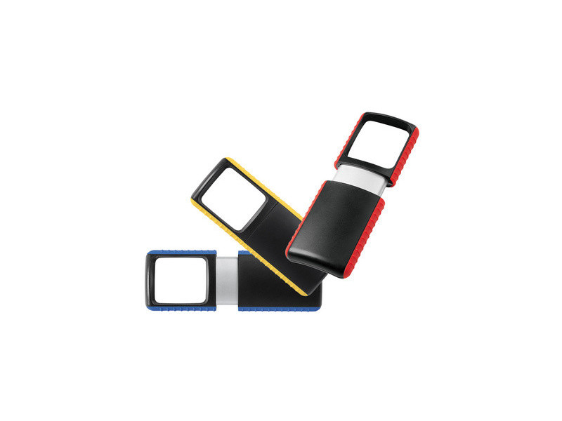 WEDO Loupe Outdoor rectangulaire à éclairage LED, rouge