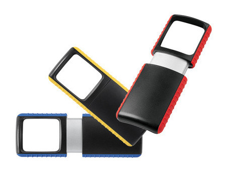 WEDO Loupe Outdoor rectangulaire à éclairage LED, jaune