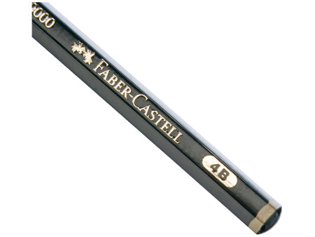 FABER-CASTELL Crayon CASTELL 9000, degré de dureté: 4B