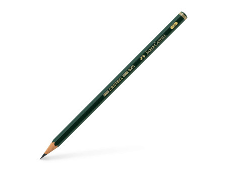 FABER-CASTELL Crayon CASTELL 9000, degré de dureté: 5B
