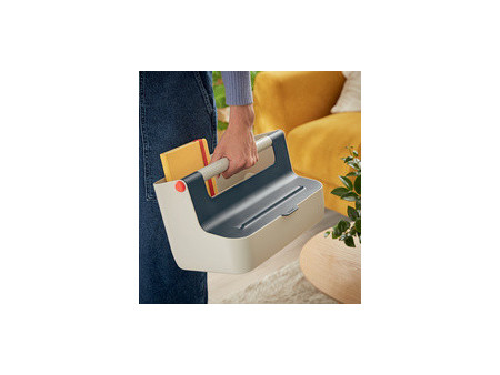 LEITZ Boîte de rangement portable Cosy, gris clair/gris