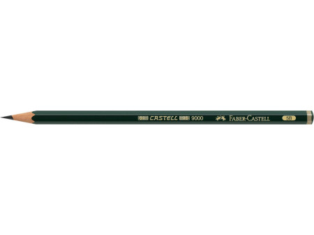 FABER-CASTELL Crayon CASTELL 9000, degré de dureté: 5B