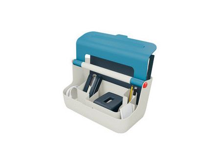 LEITZ Boîte de rangement portable Cosy, gris clair/gris