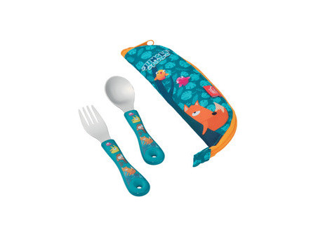 Maped PICNIK Set de couverts JUNGLE FEVER, 3 pièces, bleu