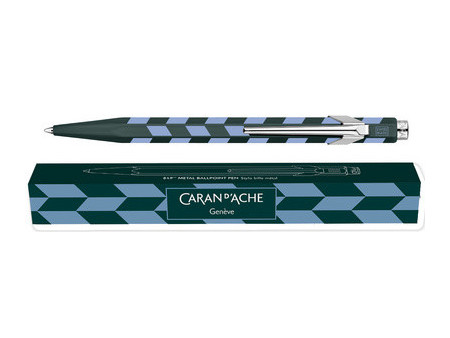 CARAN D'ACHE Stylo à bille 849 MOSAIC, bleu roi