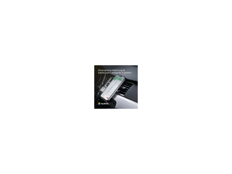 VARTA Chargeur Mag Pro Wireless Car Charger, noir