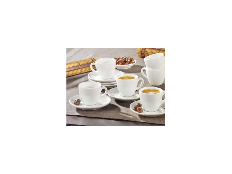 Esmeyer Tasse espresso 'Bistro', set de 6, blanc