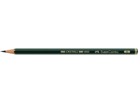 FABER-CASTELL Crayon CASTELL 9000, degré de dureté: 8B