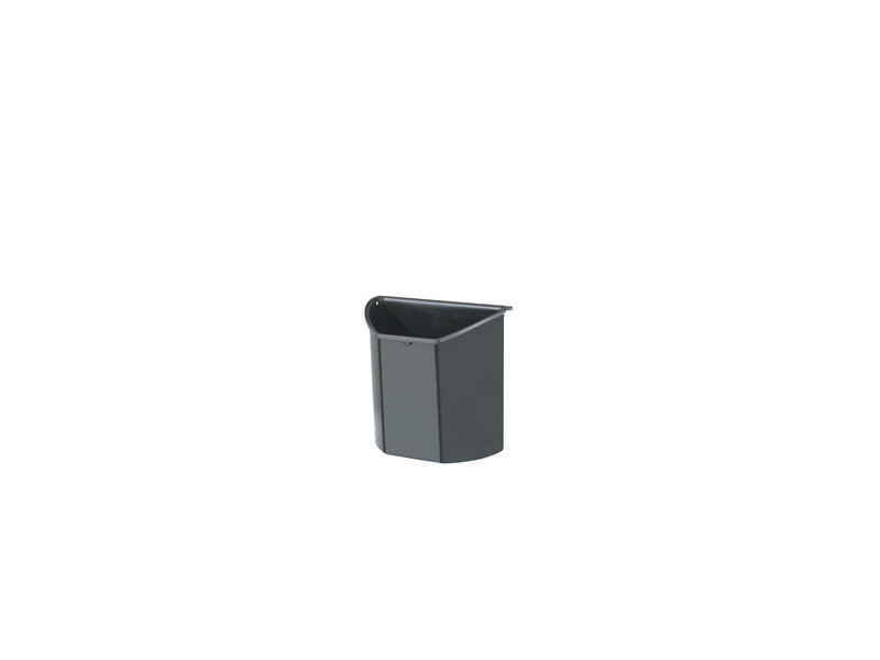 EXACOMPTA Corbeille à papier TOPLINE, 26 litres, noir/