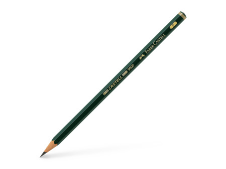 FABER-CASTELL Crayon CASTELL 9000, degré de dureté: F