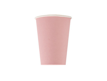 PROnappe Gobelet en carton, 0,2 l, rose