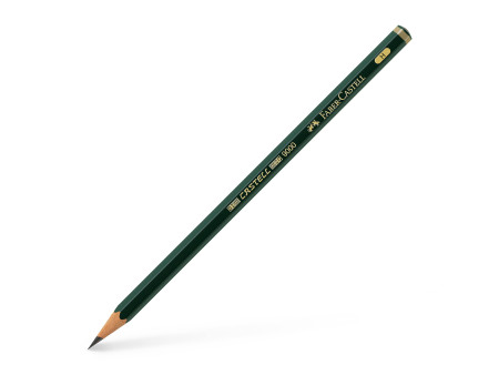 FABER-CASTELL Crayon CASTELL 9000, degré de dureté: H
