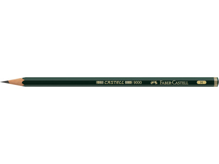 FABER-CASTELL Crayon CASTELL 9000, degré de dureté: H