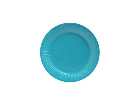 PROnappe Assiette en carton, rond, 230 mm, blanc