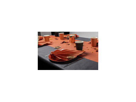 PROnappe Assiette en carton, rond, 230 mm, rose
