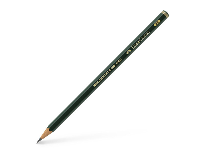 FABER-CASTELL Crayon CASTELL 9000, degré de dureté: 5H