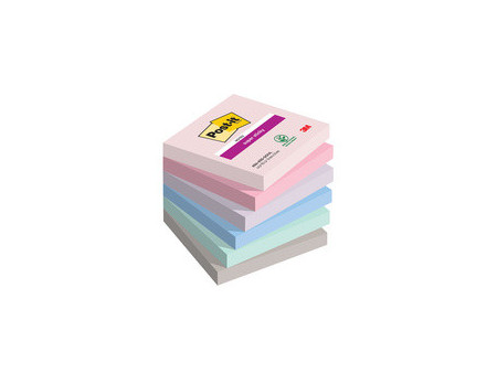 Post-it Bloc-note super sticky notes, 127 x 76 mm, Soulful