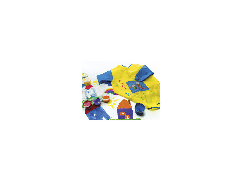 EBERHARD FABER Tablier de peinture Mini Kids, jaune/bleu