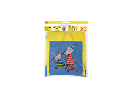 EBERHARD FABER Tablier de peinture Mini Kids, jaune/bleu