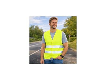 FIRST AID ONLY Gilet de signalisation/sécurité, jaune