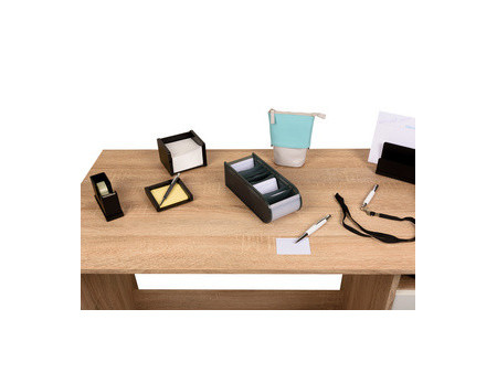 WEDO Fichier éducatif A8 paysage, 100 fiches, rouge