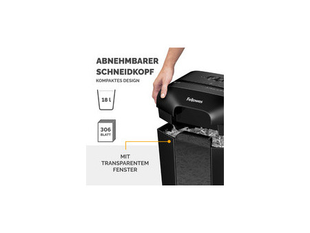 Fellowes Destructeur de documents Powershred LX70, blanc
