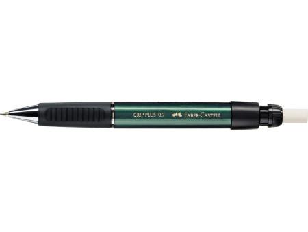 FABER-CASTELL Porte-mines GRIP PLUS 1307, vert-métallique