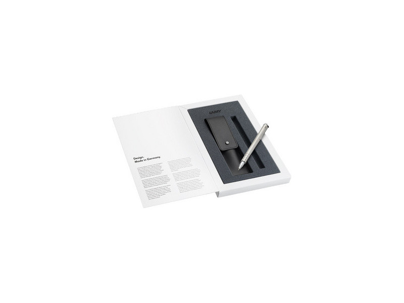 LAMY Set cadeau LAMY swift palladium, avec étui en cuir