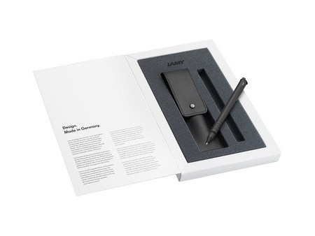 LAMY Set cadeau LAMY swift black, avec étui en cuir