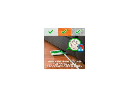 Swiffer Kit de démarrage balai, serpillères humides/sèches
