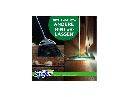 Swiffer Kit de démarrage balai, serpillères humides/sèches