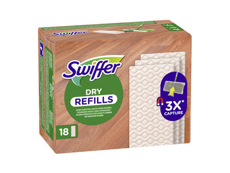 Swiffer Serpillère à sec 'bois & parquet', pack de rechange