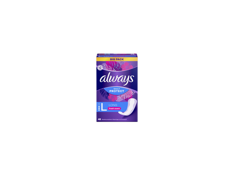 always Protège-slip Daily Protect Long avec parfum fraîcheur