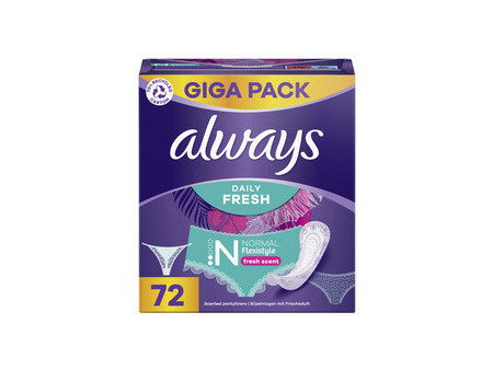 always Protège-slip Daily Fresh Flexistyle Normal, Gigapack