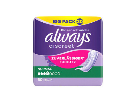 always discreet Serviette pour fuites urinaires Normal