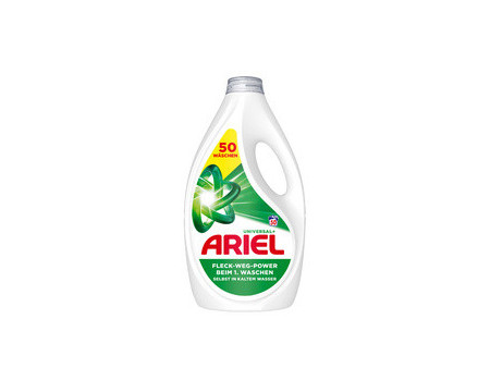 ARIEL Lessive liquide Universal+, 2,25 litres - 50 lavages