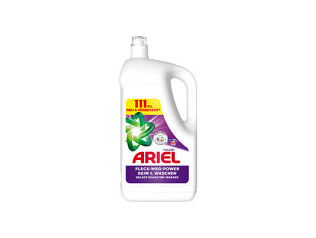 ARIEL Lessive liquide Color+, 4,995 litres - 111 lavages