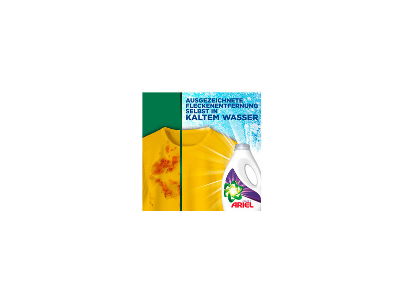 ARIEL Lessive liquide Color+, 2,25 litres - 50 lavages
