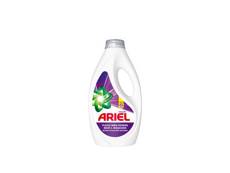 ARIEL Lessive liquide Color+, 2,25 litres - 50 lavages