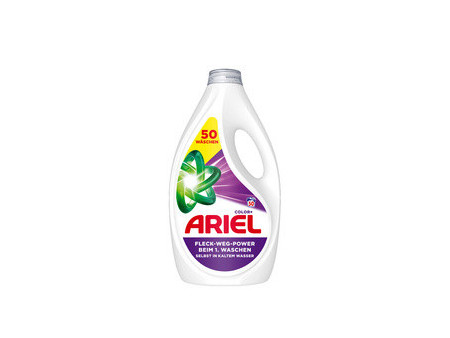 ARIEL Lessive liquide Color+, 2,25 litres - 50 lavages
