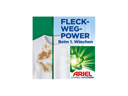 ARIEL Lessive en poudre Universal+, 5,03 kg - 100 lavages