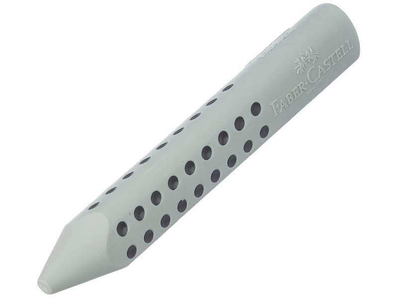 FABER-CASTELL Gomme en plastique GRIP 2001, gris