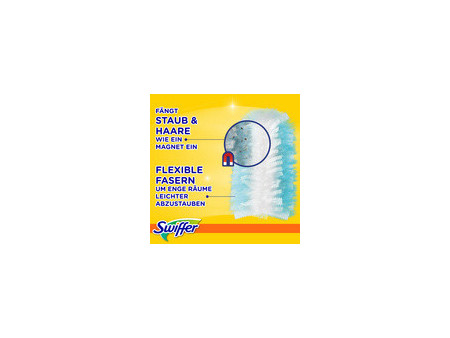 Swiffer Plumeau magnétique - pack de recharge de 4