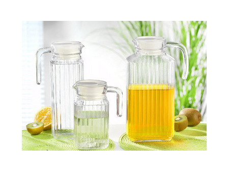 Esmeyer Arcoroc Pichet en verre 'Quadro', 1,1 L