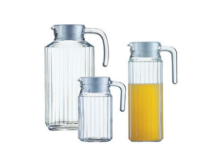 Esmeyer Arcoroc Pichet en verre 'Quadro', 1,1 L