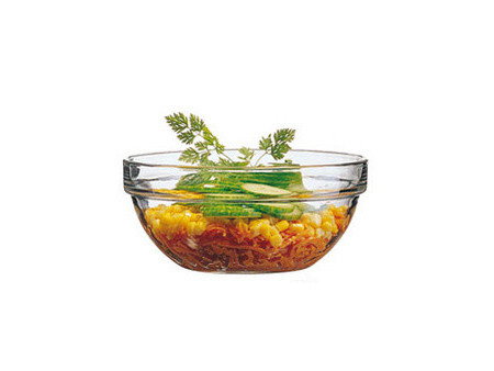 Esmeyer Arcoroc Bol en verre EMPILABLE, 130 ml
