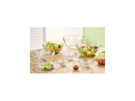 Esmeyer Arcoroc Bol en verre EMPILABLE, 2,6 litres