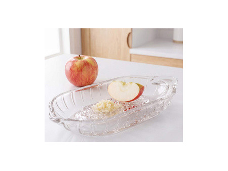metaltex Râpe de cuisine / à pommes, en verre, transparent