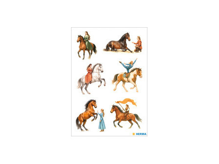 HERMA Sticker DECOR 'Dessins de chevaux'